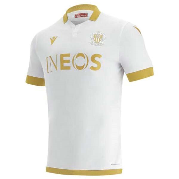 Tailandia Camiseta OGC Nice 2ª 2021 2022 Blanco
